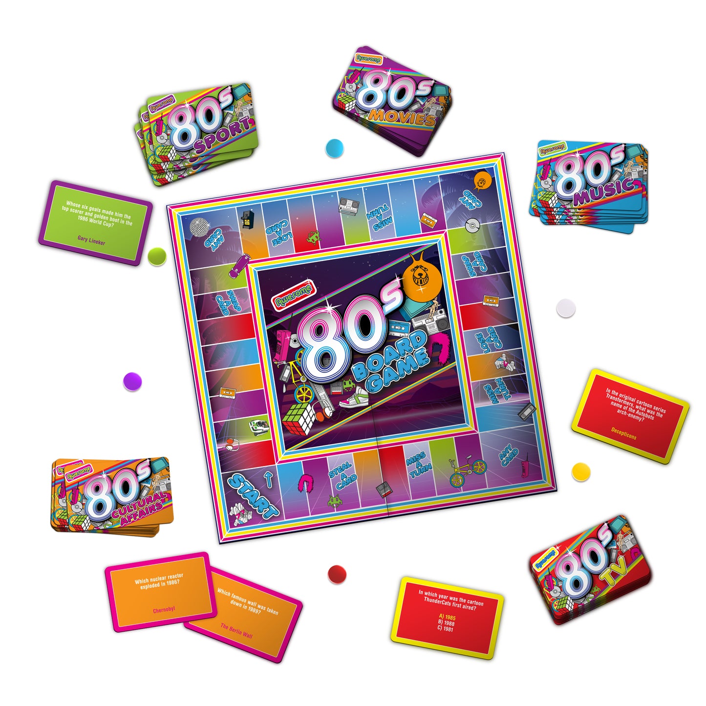 Awesome 80S Board Game